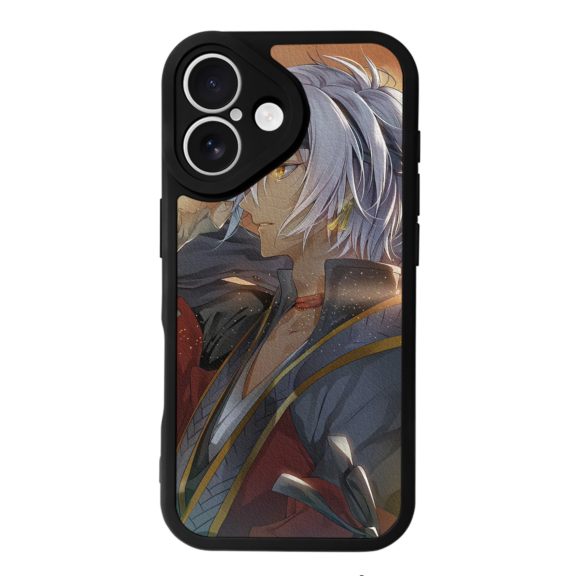 （画像用） 刀剣乱舞 Touken Ranbu 【iPhone 16シリーズ対応】シリコンスマホケース（レザー調） 材質：シリコン